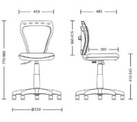 Scaun pentru copii Новый стиль Ministyle GTS SPR 01 imaginea #2 — magazin online Desire.md
