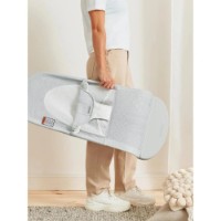 Детский шезлонг BabyBjorn Balance Soft Silver/White Mesh (005129A) фото №3 — интернет-магазин Desire.md
