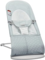 Детский шезлонг BabyBjorn Balance Soft Silver/White Mesh (005129A) фото №1 — интернет-магазин Desire.md