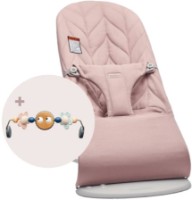 Șezlong pentru bebeluși BabyBjorn Bliss Dusty Pink with Toy Bar (606222A) imaginea #1 — magazin online Desire.md