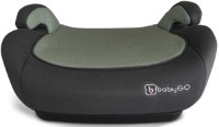 Scaun auto înălțător pentru copii BabyGo i-Size Melange Green (BGO-35011) imaginea #2 — magazin online Desire.md