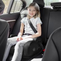 Scaun auto înălțător pentru copii BabyGo i-Size Melange Green (BGO-35011) imaginea #4 — magazin online Desire.md