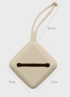 Suport pentru suzeta BIBS Pacifier Case Dark Oak (4210243) imaginea #2 — magazin online Desire.md