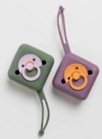 Suport pentru suzeta BIBS Pacifier Case Mauve (4210300) imaginea #4 — magazin online Desire.md