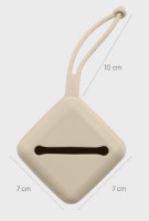 Suport pentru suzeta BIBS Pacifier Case Vanilla (4210245) imaginea #3 — magazin online Desire.md