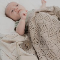 Одеяло для малышей BIBS Wavy Vanilla (9406245) фото №2 — интернет-магазин Desire.md