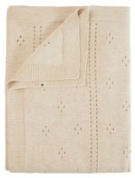 Plapumă pentru bebeluși BIBS Pointelle Ivory (9416216)