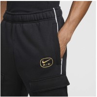 Мужские спортивные штаны Nike M Nsw Sw Air Cargo Pant Flc Bb Black/Metallic Gold, s.XXL фото №3 — интернет-магазин Desire.md