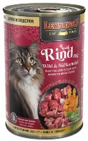 Влажный корм для кошек Leonardo Beef & Venison & Potato 400g