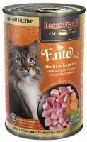 Влажный корм для кошек Leonardo Duck & Chicken & Carrots 400g
