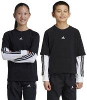 Детская толстовка Adidas J Jam 2In1 Ls Black/White, s.152 фото №3 — интернет-магазин Desire.md