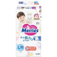 Подгузники-трусики Merries L 48pcs