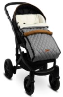 Husa de iarnă pentru copii Sensillo Quilted Polar Romper Grey (92103) imaginea #5 — magazin online Desire.md