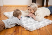 Saltea pentru copii Sensillo Tourist Feathers 120x60x5cm imaginea #8 — magazin online Desire.md