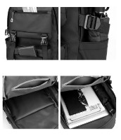 Rucsac pentru oraș 4Life City Dark Grey imaginea #6 — magazin online Desire.md