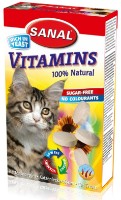 Snackuri pentru pisici Sanal Cat Vitamins 50g