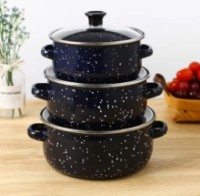 Set vase de gatit 4Life Ruibeiru Dark Blue 6pcs imaginea #2 — magazin online Desire.md