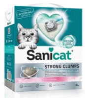 Наполнитель для кошек Sanicat Strong Clumps 6L