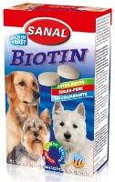 Snackuri pentru câini Sanal Dog Biotin 100g