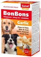 Snackuri pentru câini Sanal Bonbons Garlic 150g