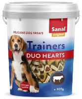 Snackuri pentru câini Sanal Trainers Duo Hearts 300g