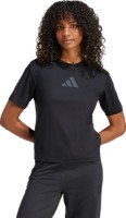 Tricou de dame Adidas W Z.N.E. Tee Black, s.L imaginea #2 — magazin online Desire.md