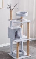 Ansamblu pentru pisici Cat Tree 523 Grey imaginea #3 — magazin online Desire.md