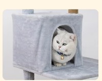 Ansamblu pentru pisici Cat Tree 523 Grey imaginea #4 — magazin online Desire.md