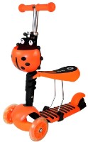 Trotinetă 4Play Lady Bug Orange imaginea #1 — magazin online Desire.md