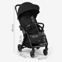 Коляска Kikka Boo Ciela Black фото №2 — интернет-магазин Desire.md