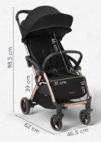 Коляска Kikka Boo Eden Grey фото №9 — интернет-магазин Desire.md