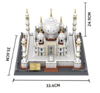 Конструктор Wange Taj Mahal of Agra 1503pcs (5211) фото №4 — интернет-магазин Desire.md