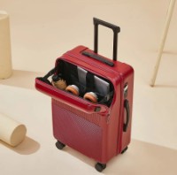 Valiză NovaBag Rio Burgundy L imaginea #2 — magazin online Desire.md