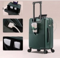 Valiză NovaBag Rio Dark Green L imaginea #4 — magazin online Desire.md