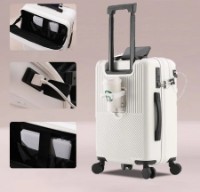 Valiză NovaBag Rio White S imaginea #4 — magazin online Desire.md