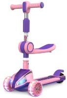 Trotinetă 4Play Headlights Pink imaginea #1 — magazin online Desire.md