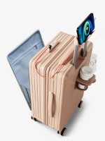 Valiză NovaBag Madison Coral Pink L imaginea #2 — magazin online Desire.md