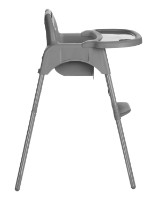 Стульчик для кормления Kikka Boo Jammy Grey 2in1 (31004010178) фото №3 — интернет-магазин Desire.md