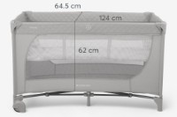 Манеж Kikka Boo Medley Pink 2023 2 Levels (31003010117) фото №3 — интернет-магазин Desire.md