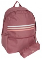 Rucsac pentru oraș Adidas Classic 3S Pc Preloved Crimson/Sandy Pink imaginea #3 — magazin online Desire.md