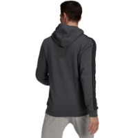 Мужская толстовка Adidas Hoodie 3 Stripes Fleece Dark Grey Heather/Black, s.L фото №3 — интернет-магазин Desire.md