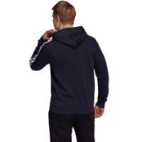 Мужская толстовка Adidas Hoodie 3 Stripes Fleece Legend Ink/White, s.L фото №3 — интернет-магазин Desire.md
