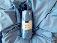 Cearşaf Relaxe Home Nathnennya Della Robbia Blue 180x200 (018953) imaginea #1 — magazin online Desire.md