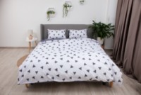 Lenjerie de pat Relaxe Home TEP Soft Dreams Triang Grey 200x220 (019320) imaginea #1 — magazin online Desire.md