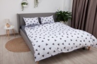 Lenjerie de pat Relaxe Home TEP Soft Dreams Triang Grey 200x220 (019320) imaginea #2 — magazin online Desire.md