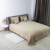 Cuvertura Relaxe Home TEP Velure Gold Beige 220 x 240 (019816) imaginea #2 — magazin online Desire.md