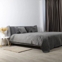 Cuvertura Relaxe Home TEP Velure Grey 220 x 240 (019815) imaginea #4 — magazin online Desire.md