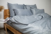 Lenjerie de pat Relaxe Home TEP Stripe Satin Lunar 200x220 (019329) imaginea #5 — magazin online Desire.md