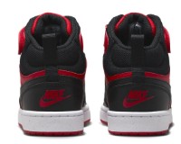 Bocanci pentru copii Nike Court Borough Mid 2 Ps University Red/White/Black, s.30 imaginea #2 — magazin online Desire.md