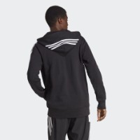 Мужская толстовка Adidas Essentials French Terry 3S Black/White, s.L фото №3 — интернет-магазин Desire.md
